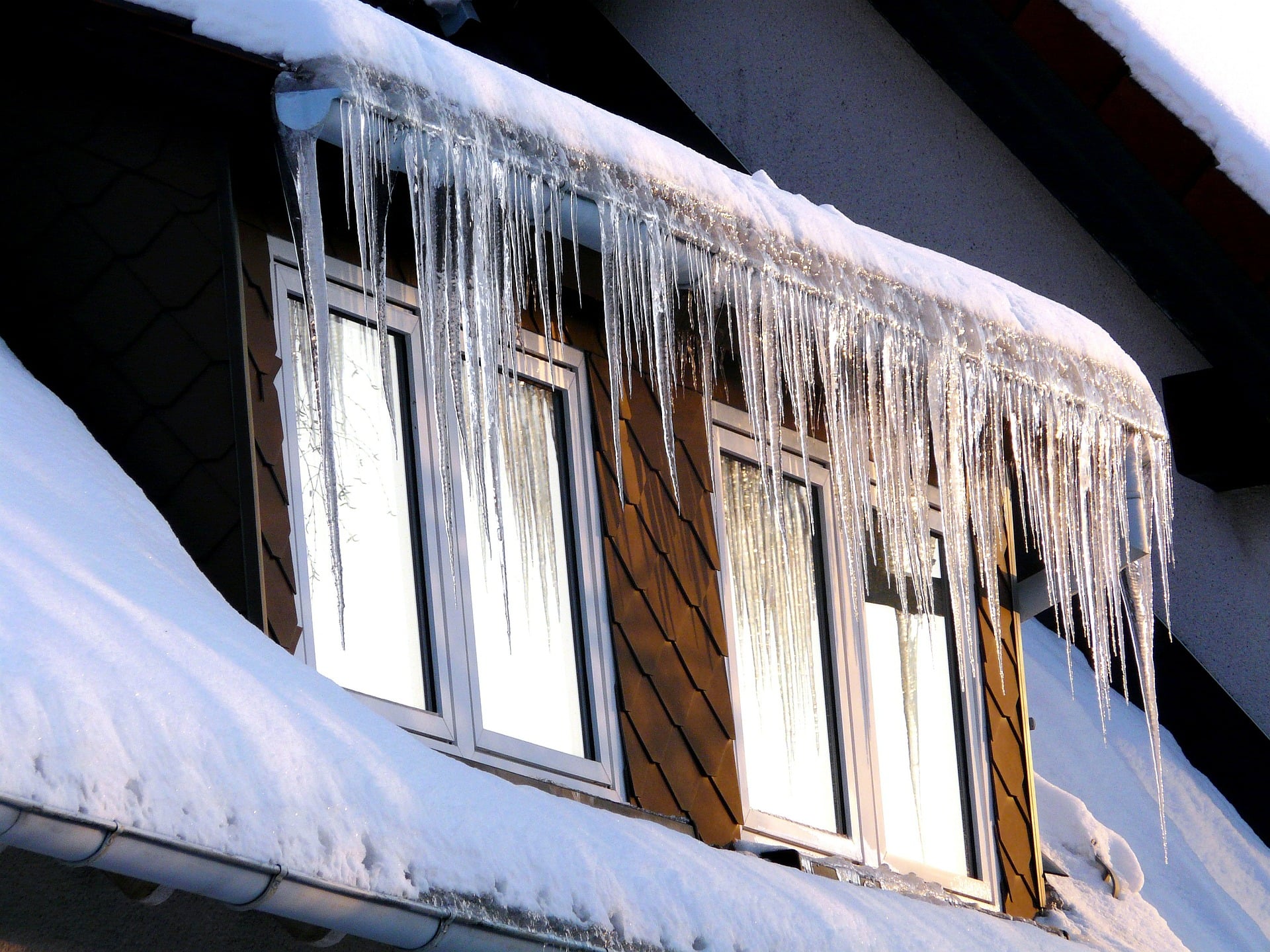 icicles on window picture
